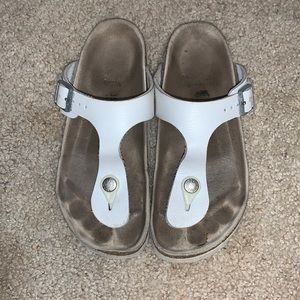 Birkenstocks thong sandals